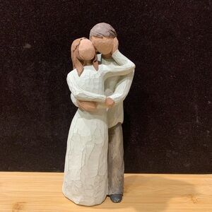 Willow Tree Together Figurine in Cream and Brown